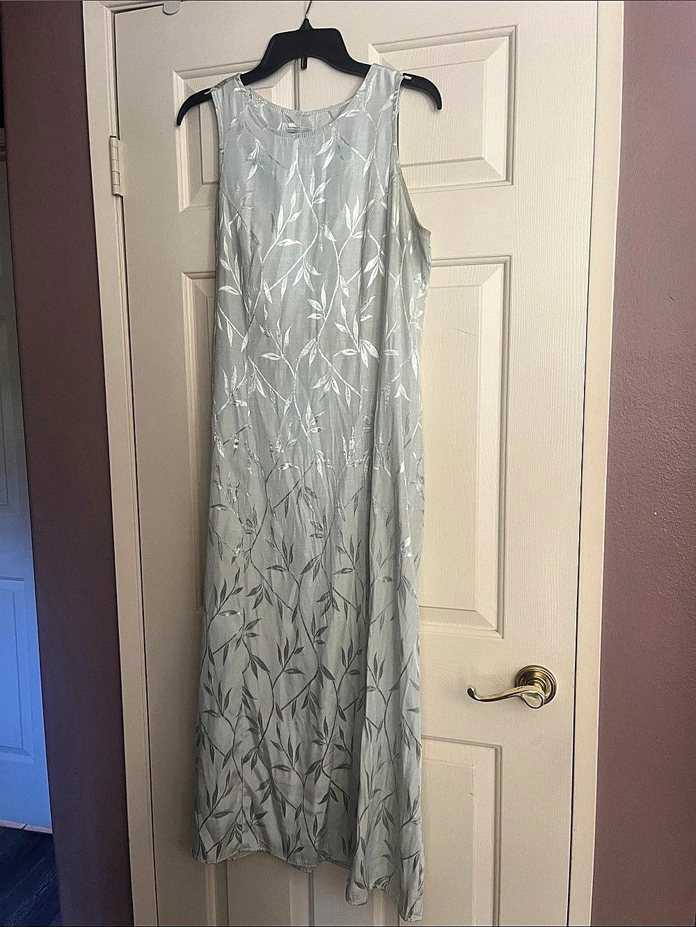 DBY Ltd Floral Maxi Dress in Green Size 13/14